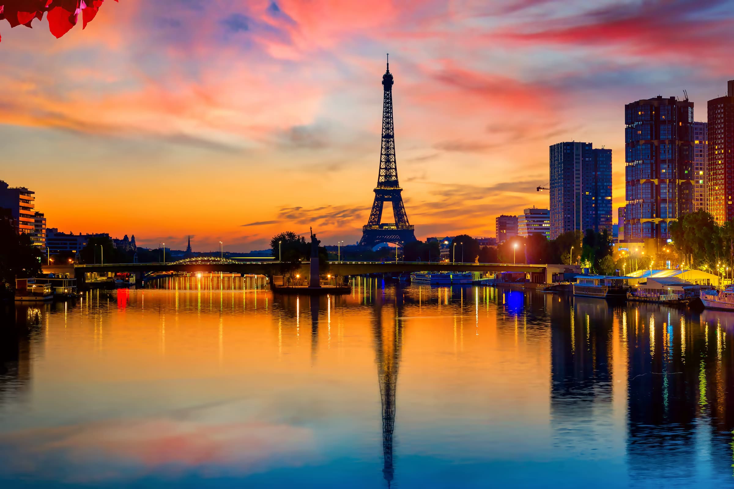 Paris cityscape with the Eiffel Tower