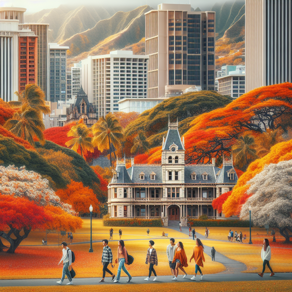 Autumn vibes in Honolulu